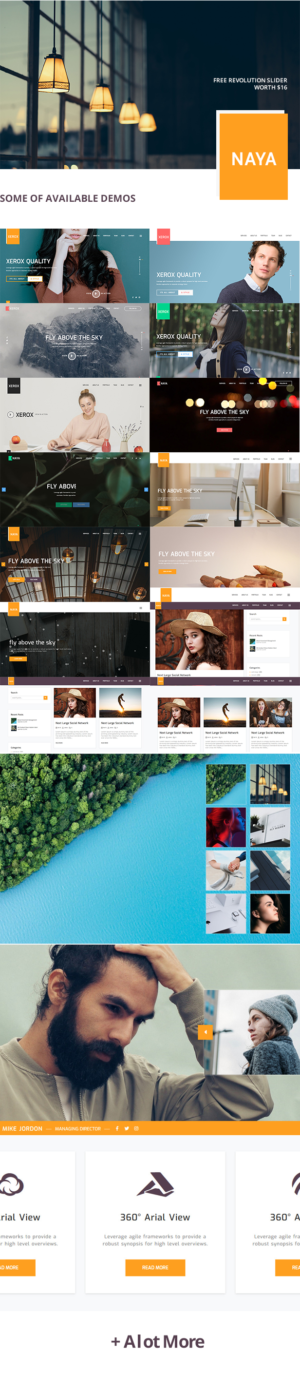 Naya - One Page Parallax